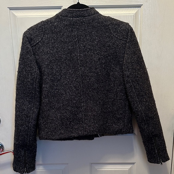 Banana Republic Charcoal Wool Blend Bomber Jacket Size 10P
Warm and Stylish. - Picture 5 of 7